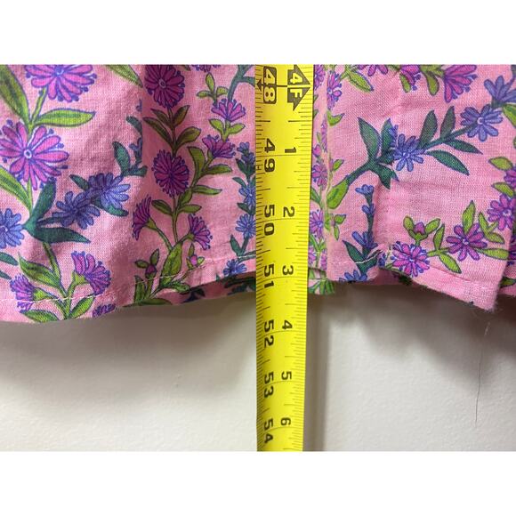 BANJANAN DRESS SMALL PURPLE MILKMAID WEST COUNTRY COASTAL COTTAGECORE - Picture 16 of 16